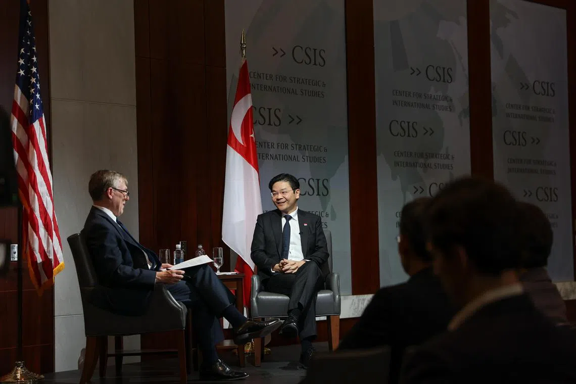 Singapore wants to work with US to bolster rules-based order: DPM Lawrence  Wong | The Straits Times