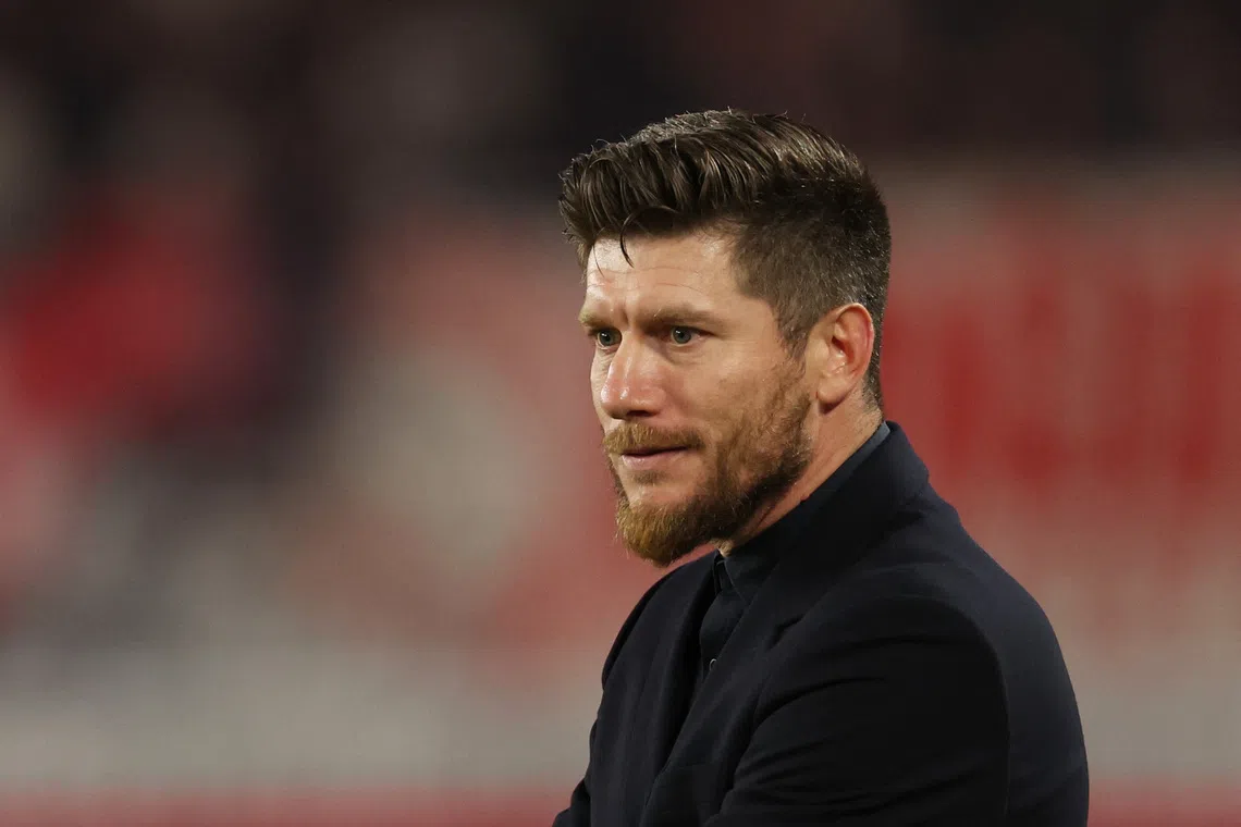Former AS Monaco coach Sebastien Pocognoli replaces Steve Clarke as Scotland manager.