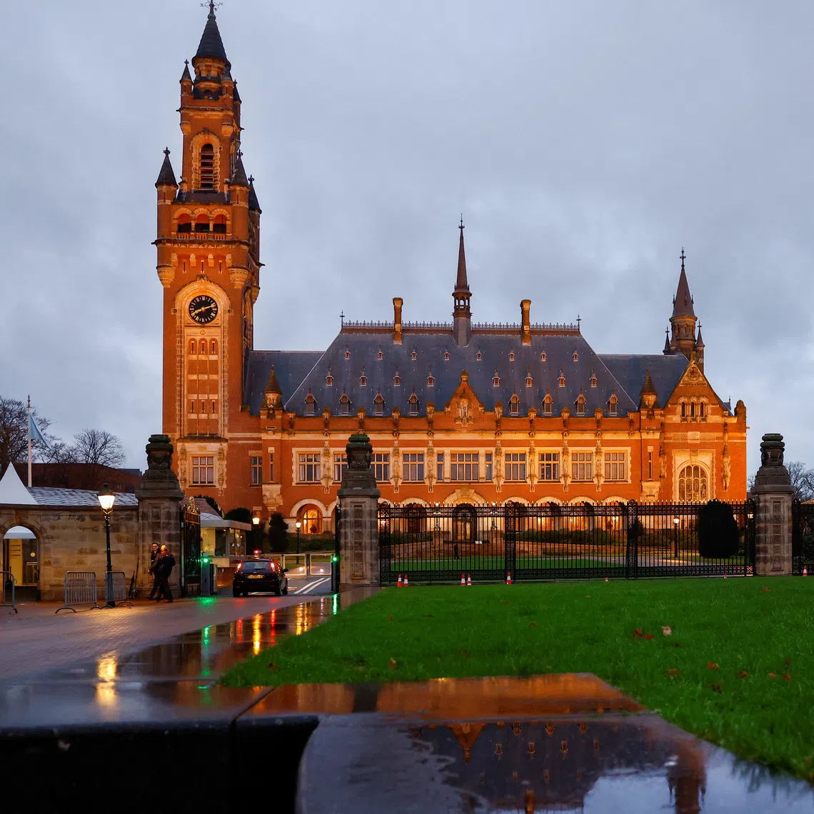 A general view of a building of United Nations' top court International Court of Justice (ICJ) in The Hague, Netherlands, December 2 2024. REUTERS/Piroschka van de Wouw