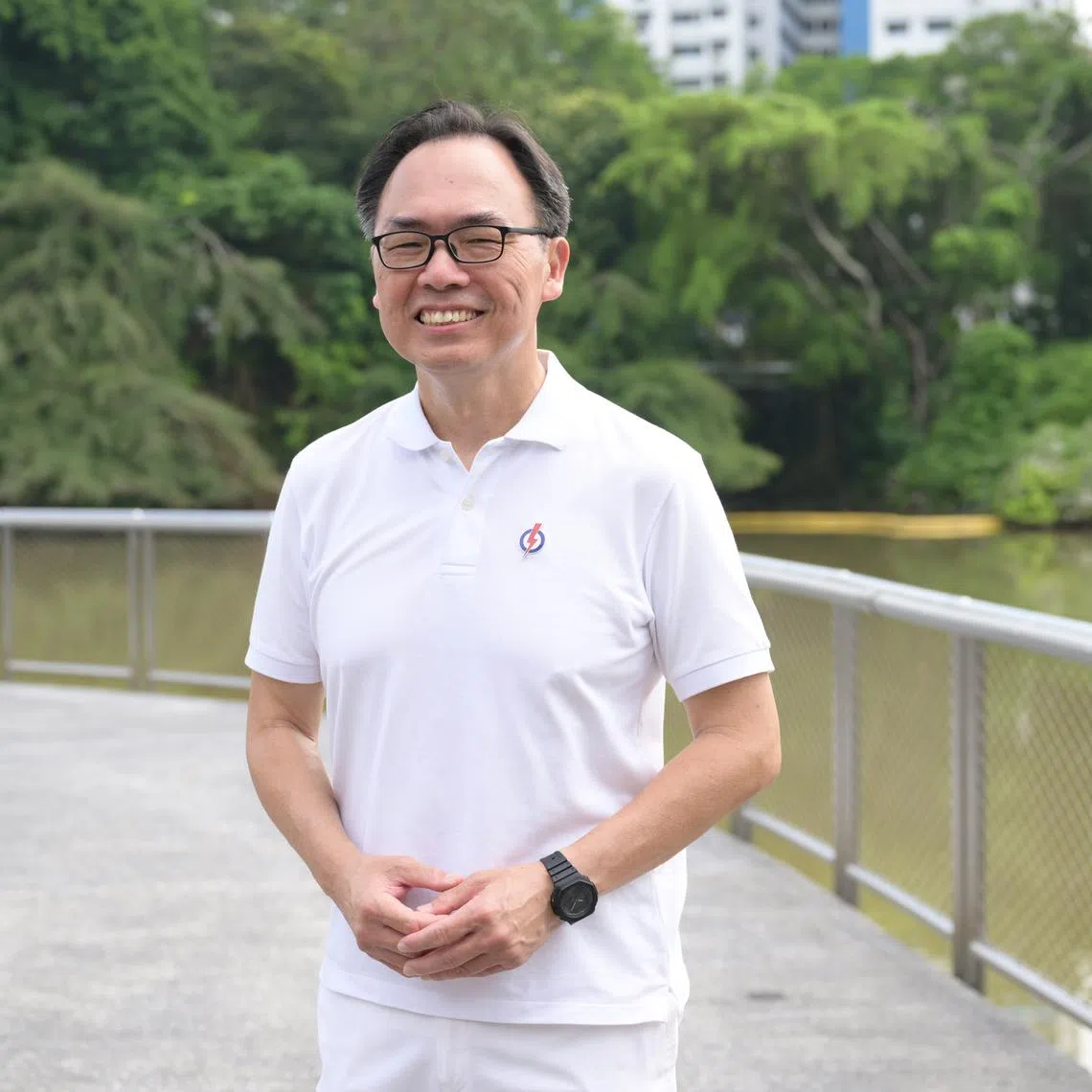 The PAP's candidate for Bukit Panjang Liang Eng Hwa.