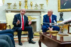 Trump Speaks To Israel s Netanyahu About Iran Deal Washington Shooting 