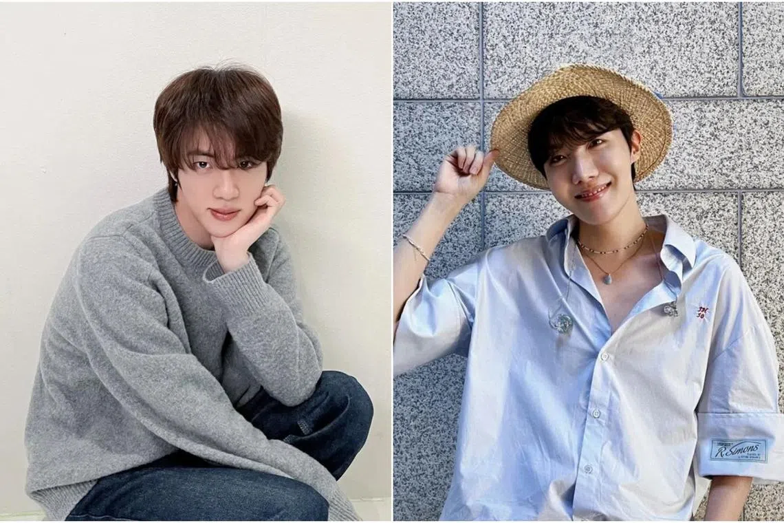 Out of the seven members, Jin and J-Hope are currently serving their 18-month military duty.