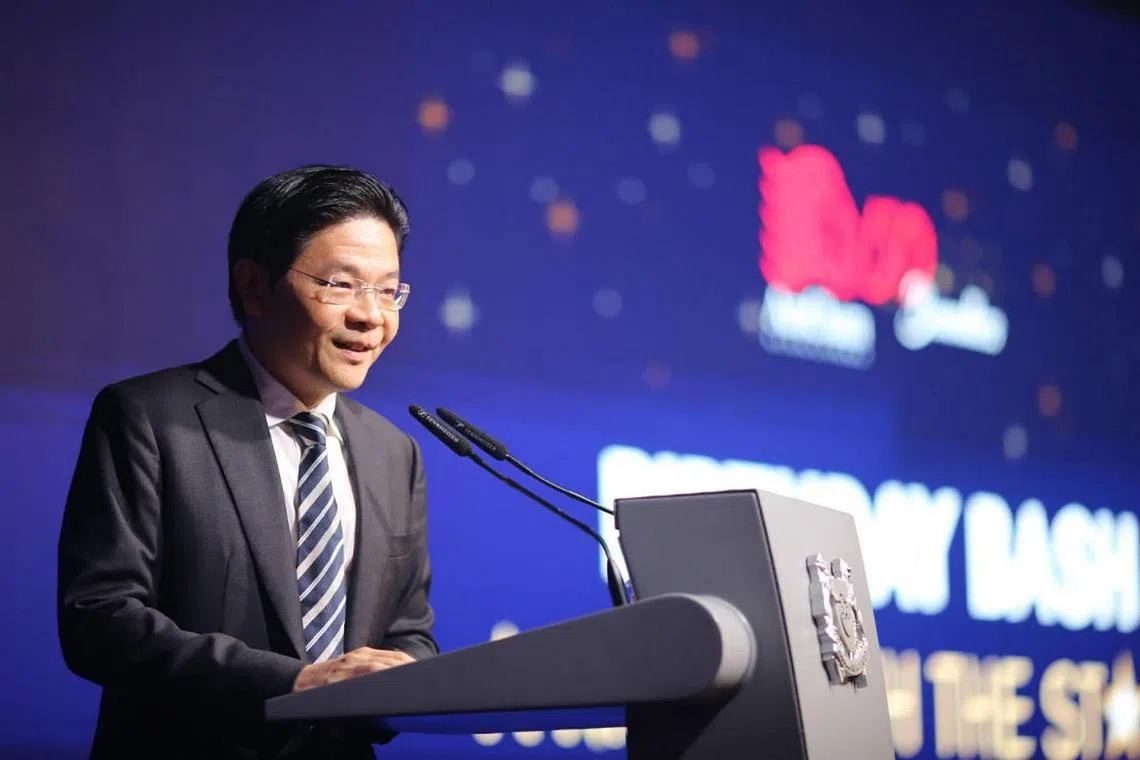 DPM Lawrence Wong said that Singapore is acutely aware of the ongoing global uncertainties.