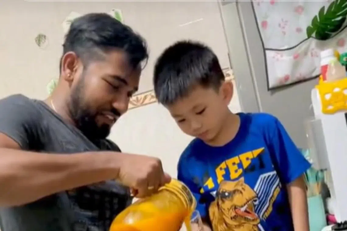 A clip featuring Kai Kai discussing how to make mango lassi with Mr Suresh in Tamil has clocked more than two million views.