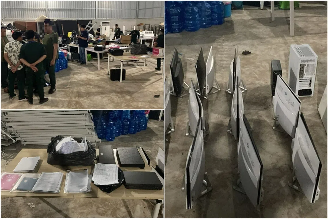 The group allegedly targeted Singaporeans through government officials impersonation scams.