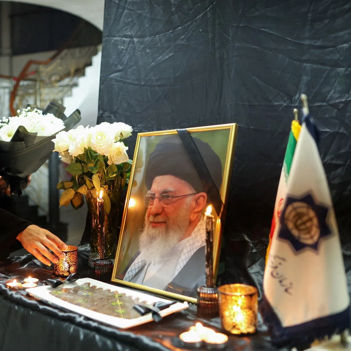 A memorial ceremony in Kuala Lumpur on March 2 for Iran's supreme leader Ayatollah Ali Khamenei, who was killed in a US-Israeli strike on Feb 28.
