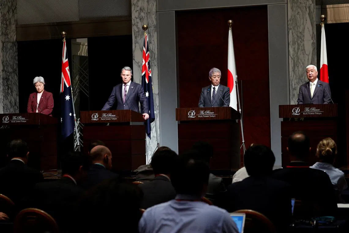 The move comes as both nations boost their defence budgets to counter China’s military rise, and respond to US President Donald Trump’s pressure on allies.