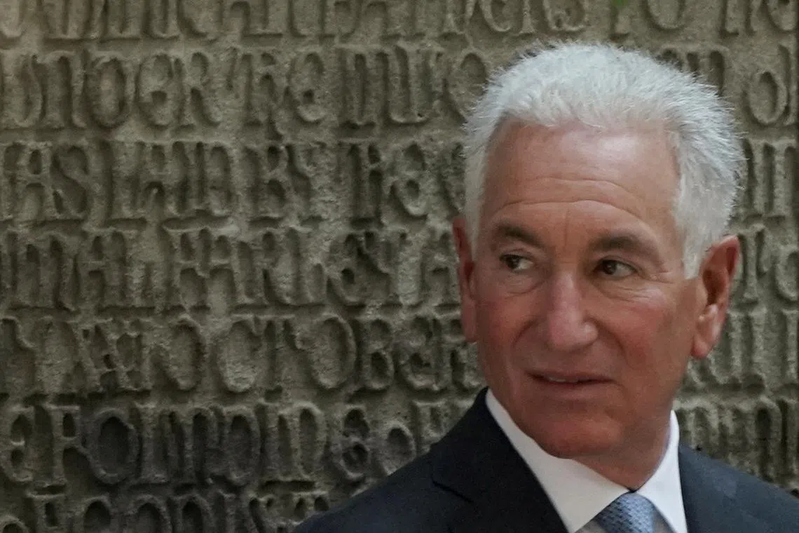 FILE PHOTO: Charles Kushner at St. Vincent Ferrer Church, in New York City, U.S., July 20, 2022. REUTERS/Brendan McDermid/File Photo