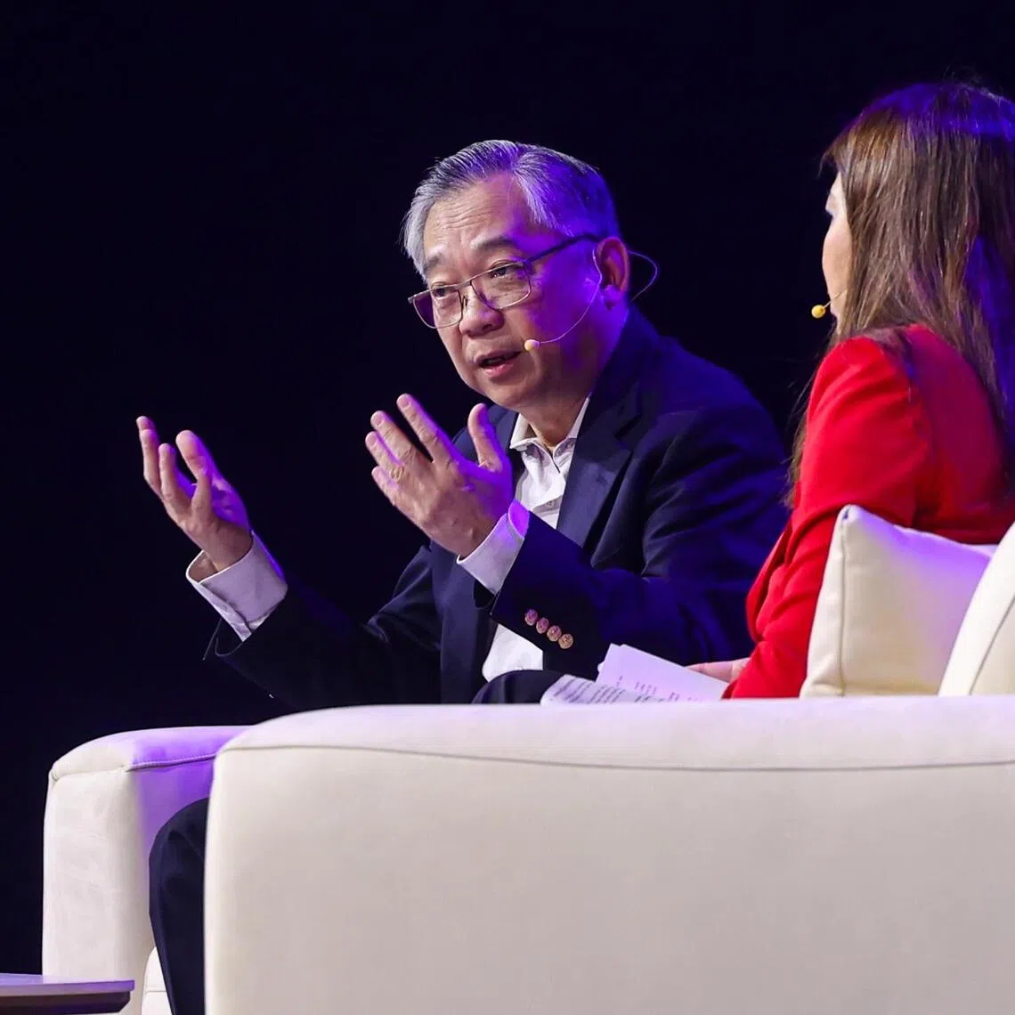 Deputy Prime Minister Gan Kim Yong said Singapore wants to look at AI at three different levels.