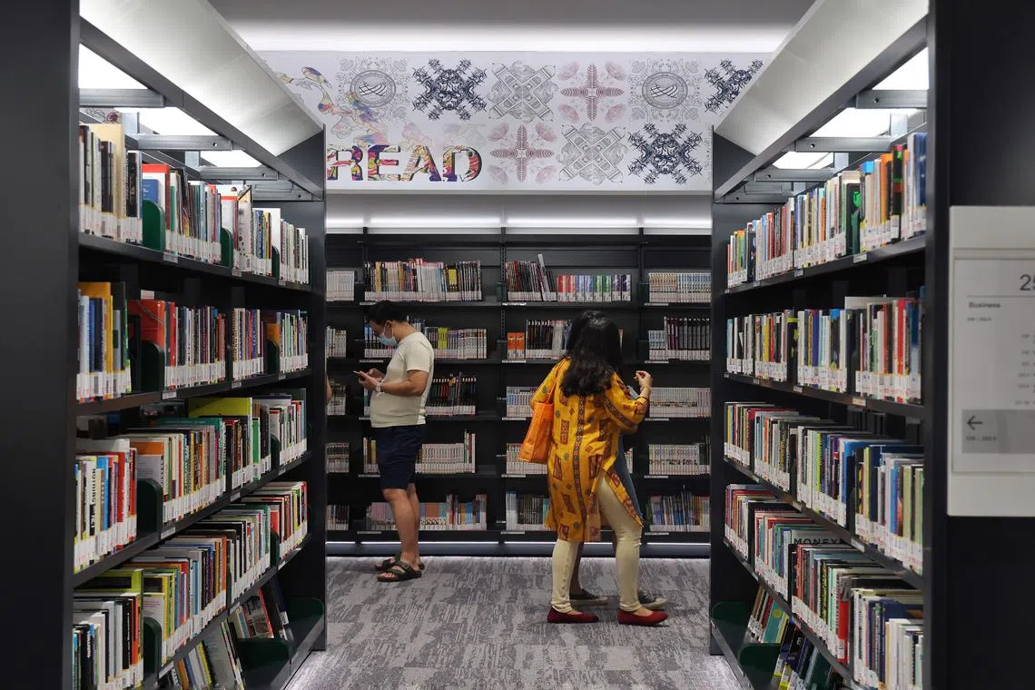 Library patrons checked out 38.8 million physical and digital items in 2024, which is 2.5 million more than in 2023.