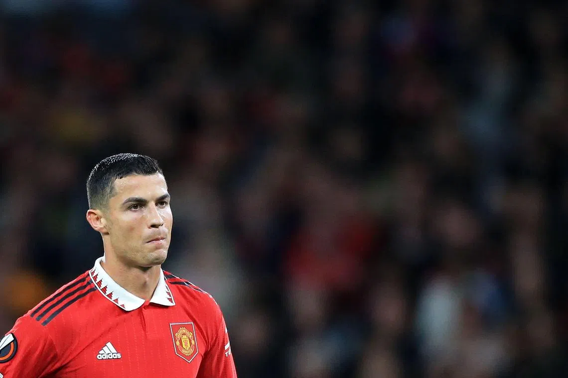 Ronaldo struggled to accept his reduced status in the game at a club that has fallen from the pinnacle of English football.