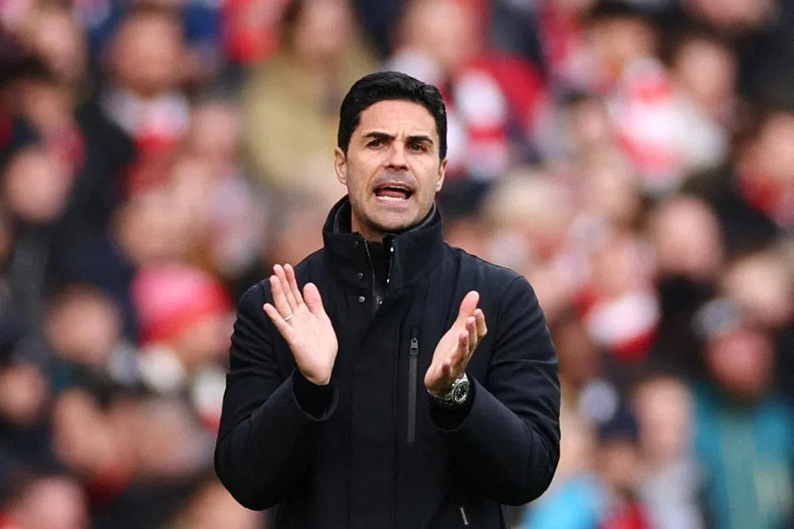 Arsenal manager Mikel Arteta has refuted reports that he is leaving the Emirates Stadium to return to Barcelona.