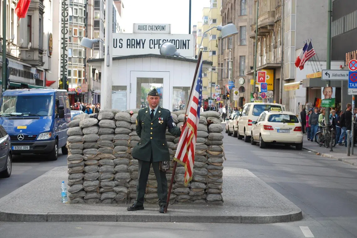 Checkpoint Charlie is one of the many spots in and around Berlin where visitors can learn about how espionage shaped the city's history.