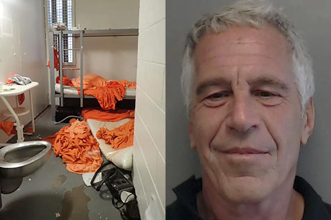 Epstein was discovered dead in his cell in 2019, with a sheet around his neck.