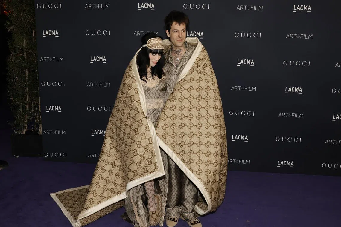 LOS ANGELES, CALIFORNIA - NOVEMBER 05: Billie Eilish and Jesse Rutherford attend the 11th Annual LACMA Art + Film Gala at Los Angeles County Museum of Art on November 05, 2022 in Los Angeles, California.   Kevin Winter/Getty Images/AFP
