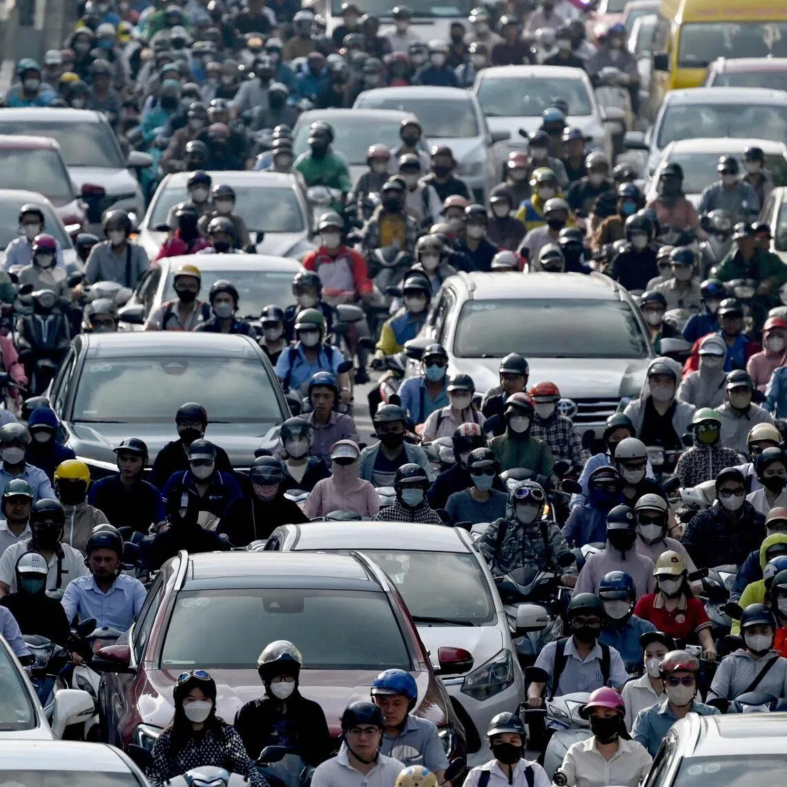 Vehicular emissions account for more than half of the capital’s pollution problem but the city runs on two-wheelers.