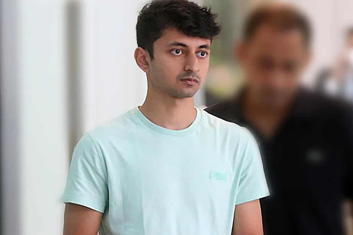 Fahd Siddiqui, 20, was charged with two counts of corruption on Nov 24, 2022. 