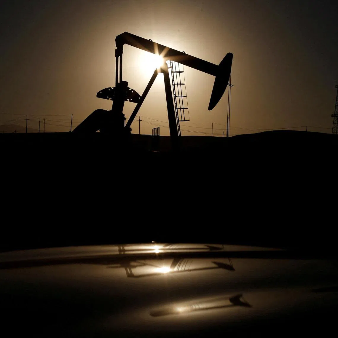 Oil jumped on Friday nearing US$80 a barrel after air strikes by Israel and Iran raised concern about supply.