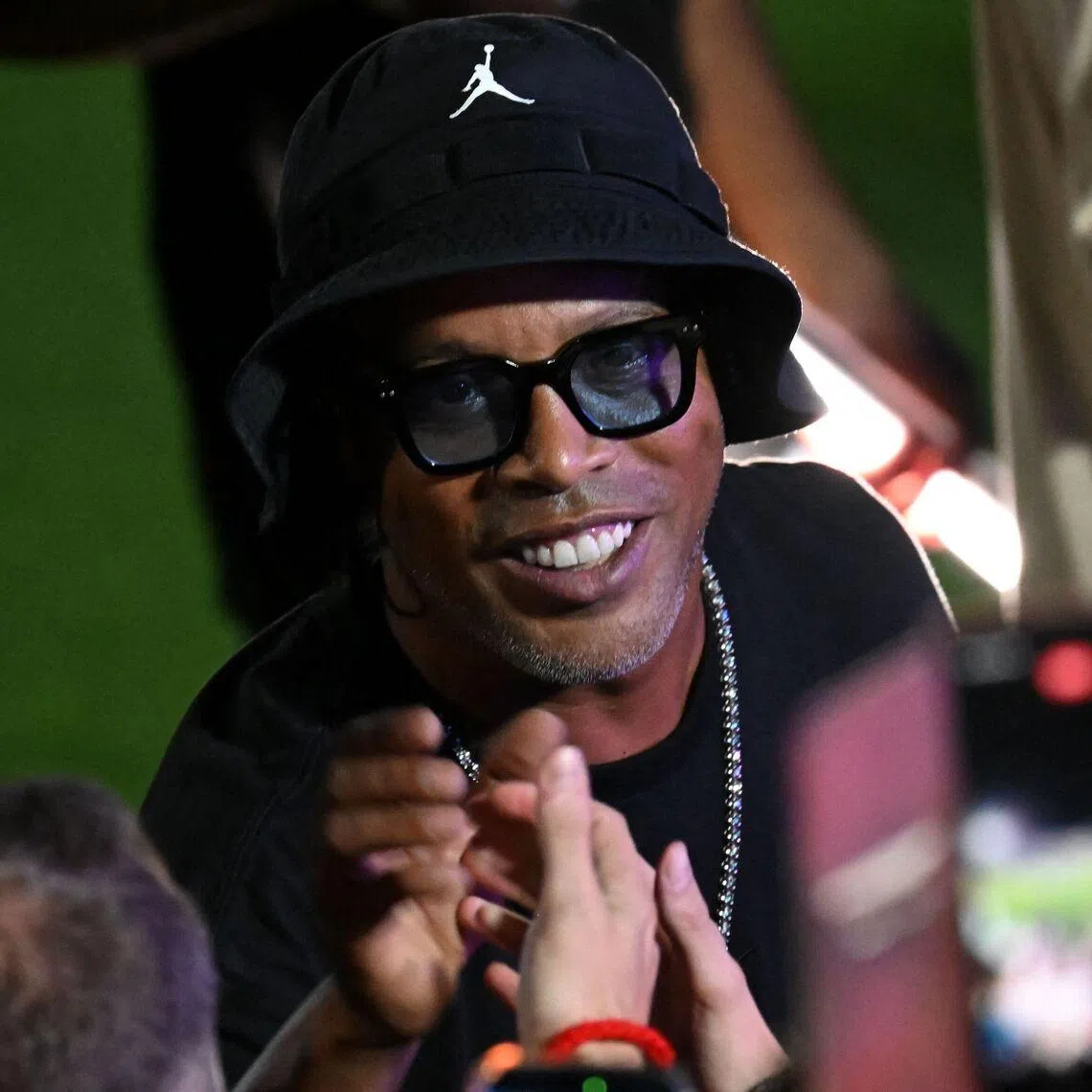 Ronaldinho and his brother spent five months in detention in 2020 after being arrested in Paraguay.