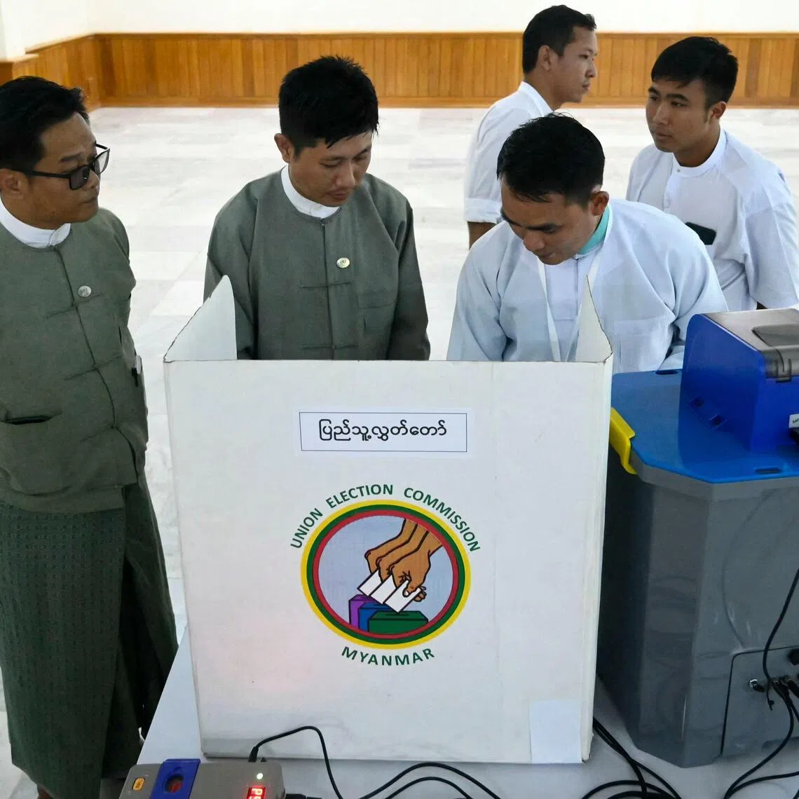 The second phase will be held two weeks after the first phase on Dec 28, and cover 100 townships nationwide, including several in Yangon, Myanmar's commercial capital.