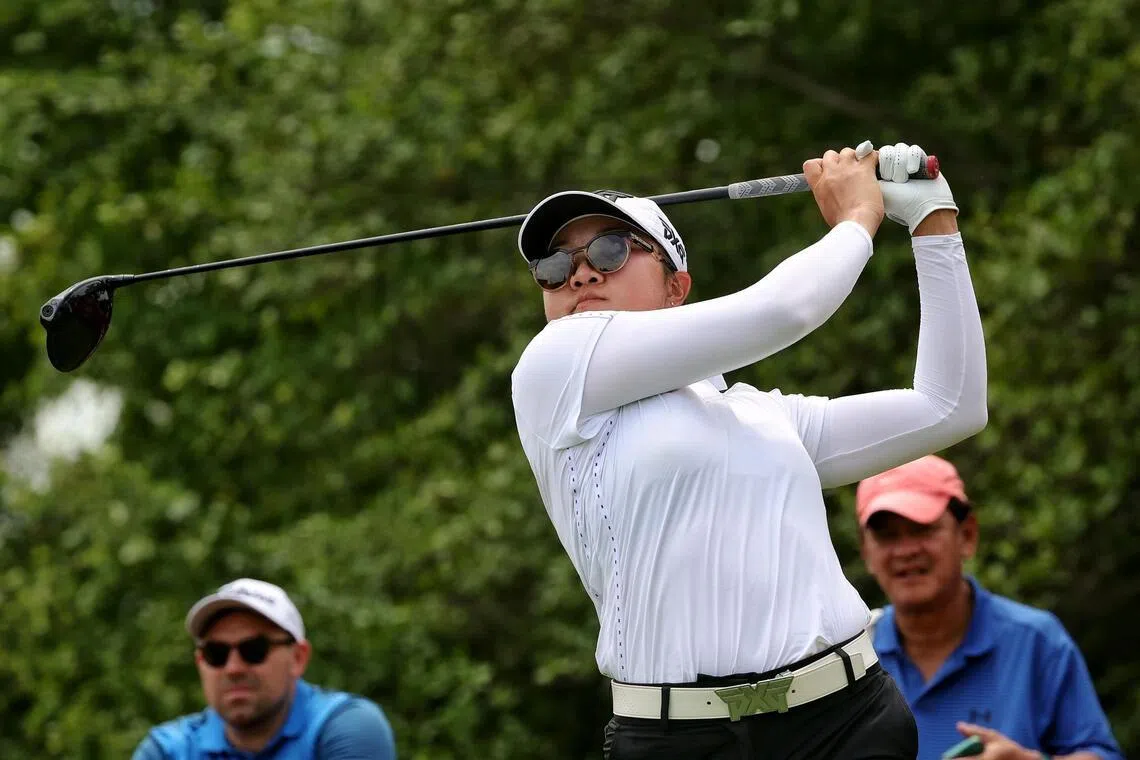 Auston Kim maintains sole lead after Day 2 of HSBC Women’s World Championship