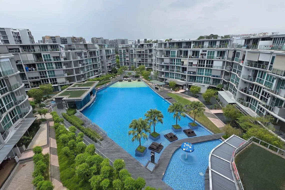 Canberra Residences received its temporary occupation permit in June 2013. The condominium has 13 blocks and 320 units.