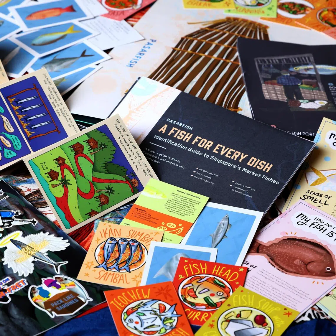 The guide, titled A Fish For Every Dish, is created by local education and research platform Pasarfish.