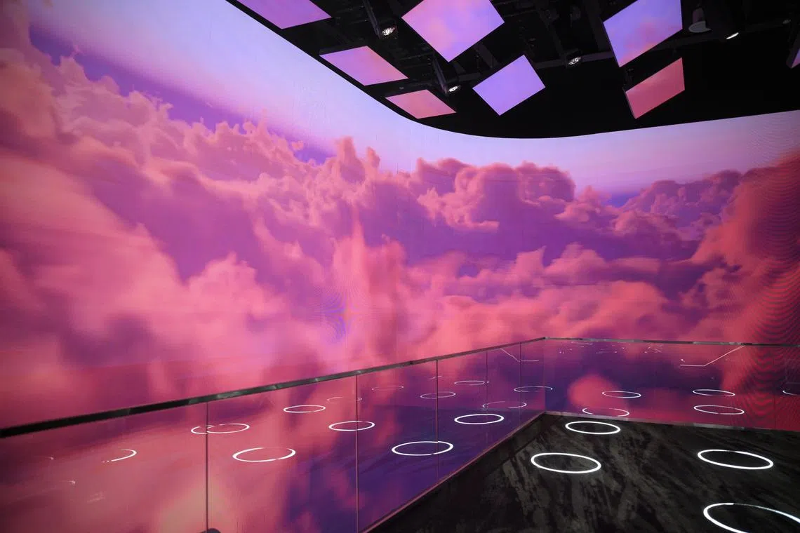 The linchpin of the exhibition is Windows in the Sky, a segment where visitors can watch a personalised 25-second trailer of themselves in a future Singapore.