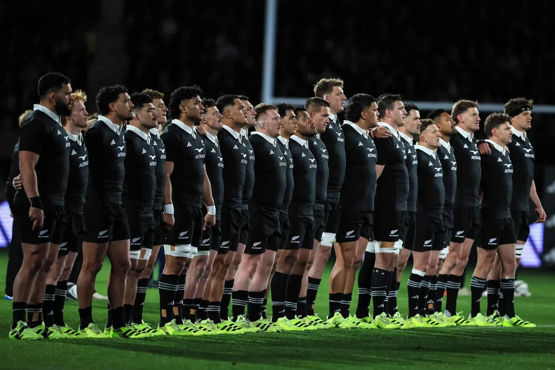 The All Blacks have held the trans-Tasman trophy since 2003.