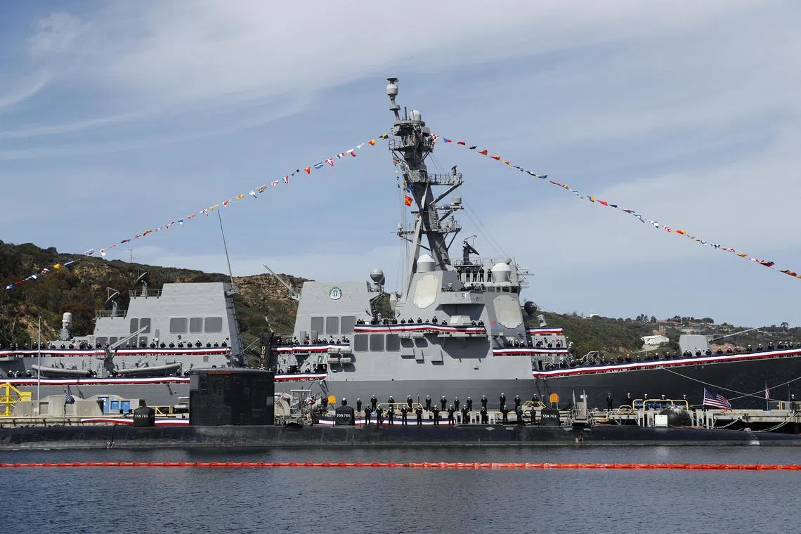 The price tag involves the cost of building submarines as well as associated infrastructure and training. 