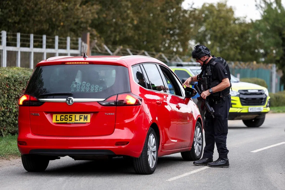 British village on edge over threats to US air base in terror alert