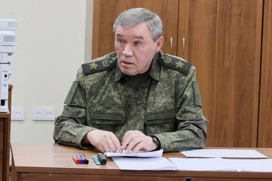General Valery Gerasimov also claimed Russian forces had taken control of 70 per cent of Pokrovsk, as well as over 80 per cent of Vovchansk.