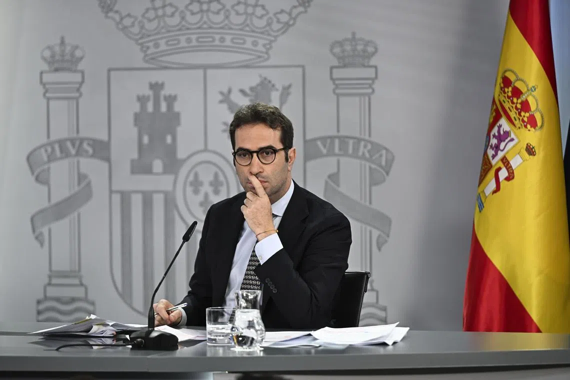  Economy Minister Carlos Cuerpo added that Madrid would meet all its commitments on its military capabilities despite spending less than 5 per cent of GDP. 
