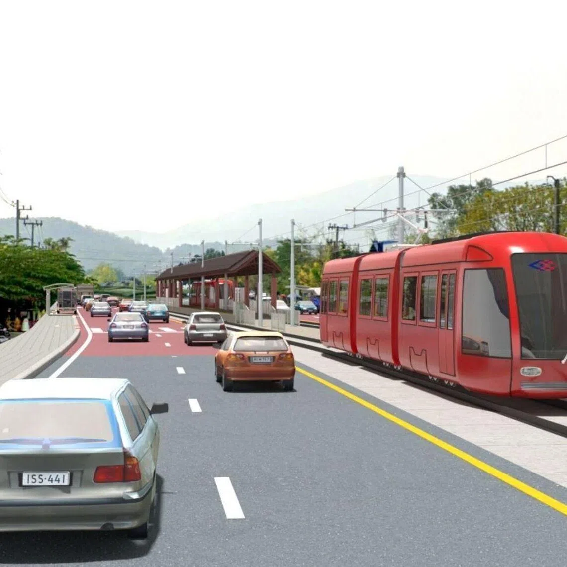 The line will cover a distance of 5km and has been designed with five stations to serve both local residents and tourists.