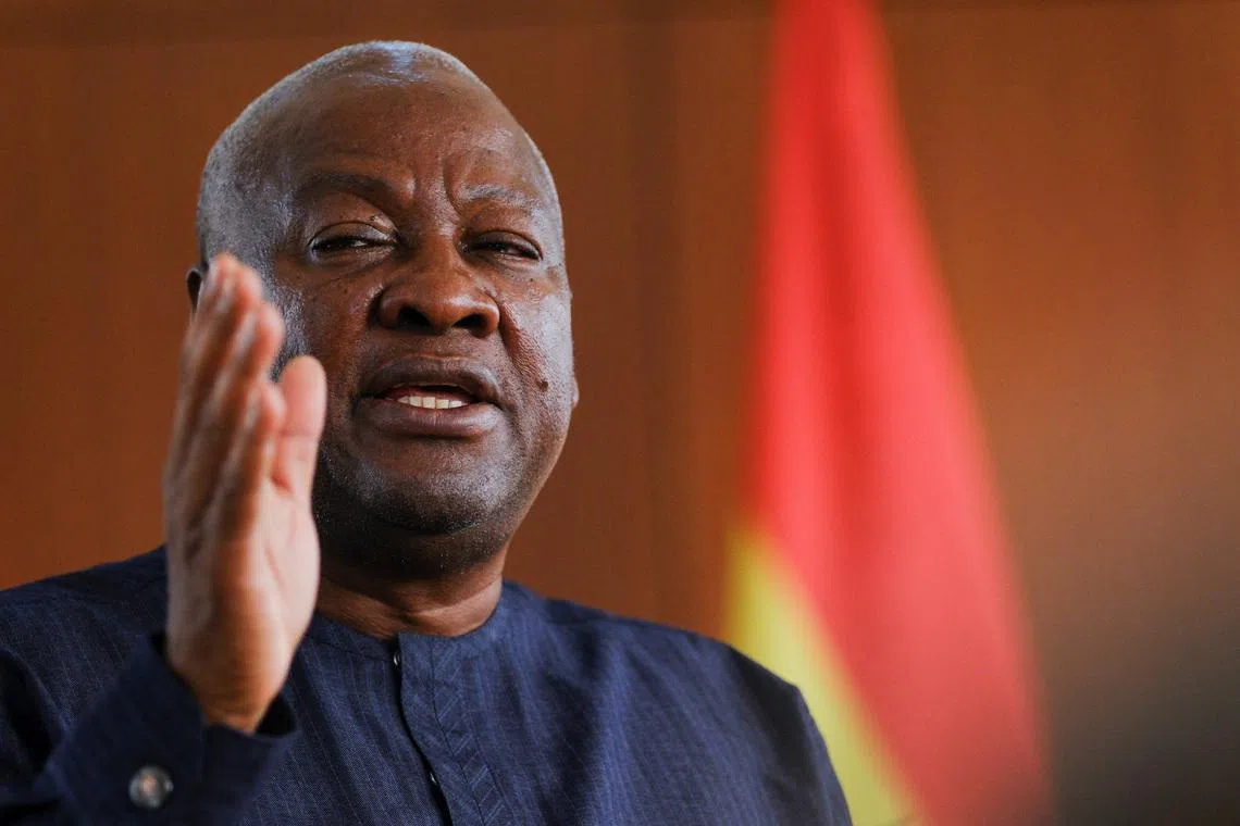 Ghana's president, in New York, says US 'normalising' erasure of Black history