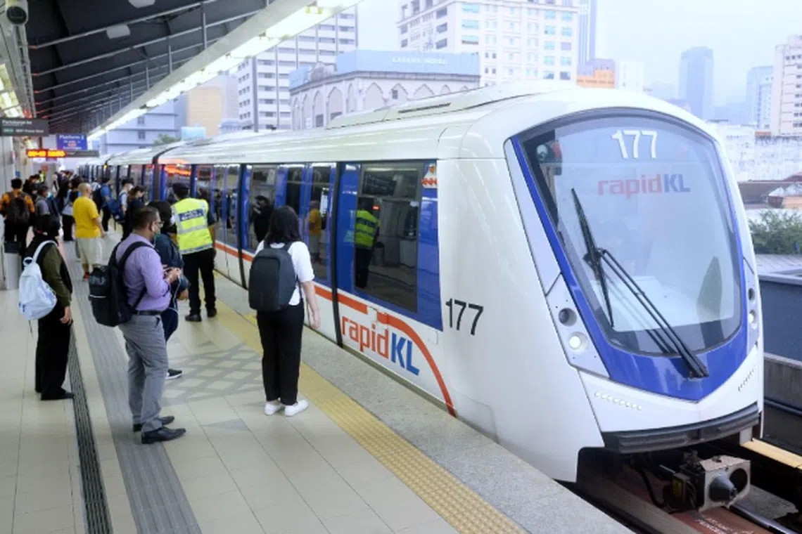 LRT service on the Kelana Jaya line that zips through downtown Kuala Lumpur resumed on Monday, after signalling issues were resolved.