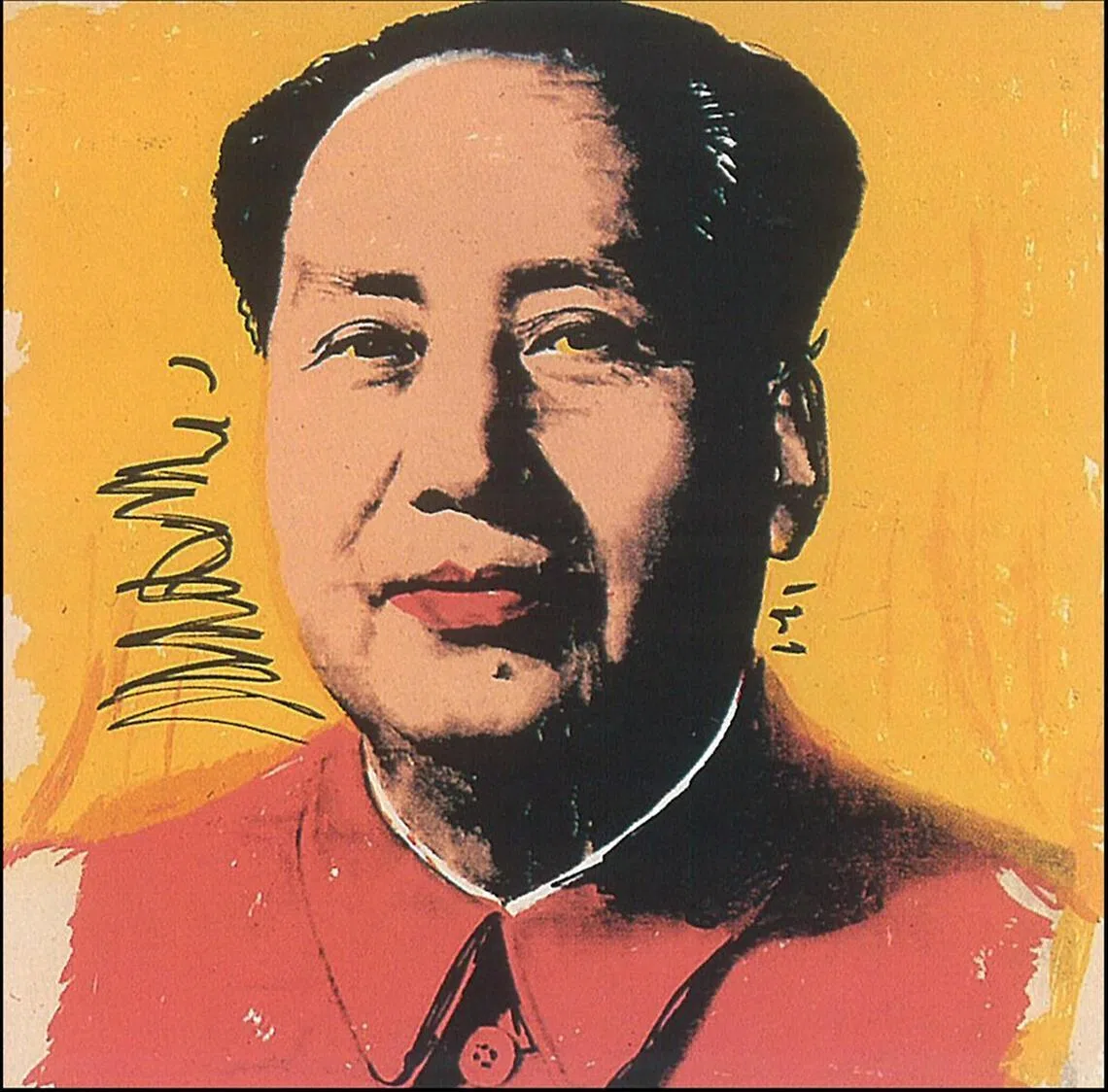 Andy Warhol’s Mao.