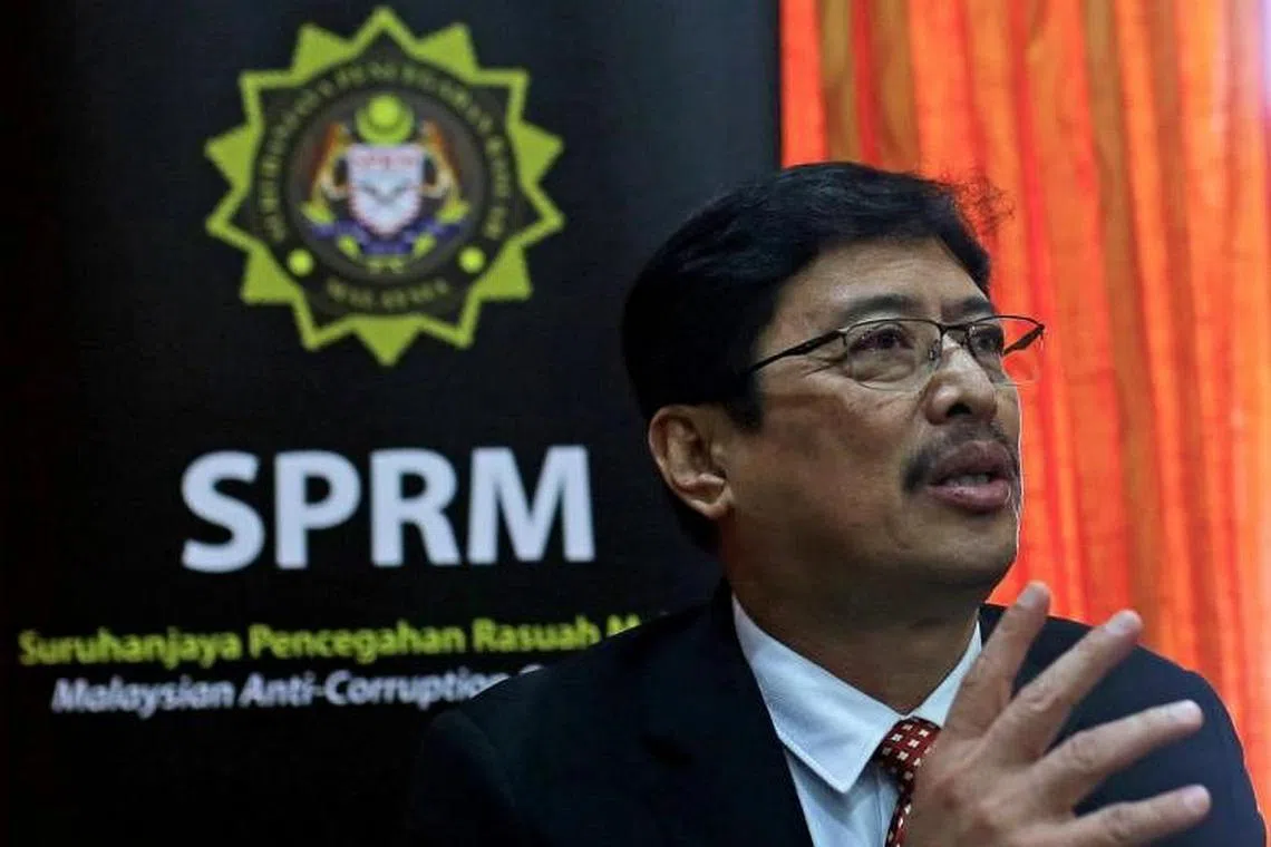 The Malaysian Anti-Corruption Commission chief commissioner Tan Sri Azam Baki confirmed that officers had raided the businessman’s residence and four companies.