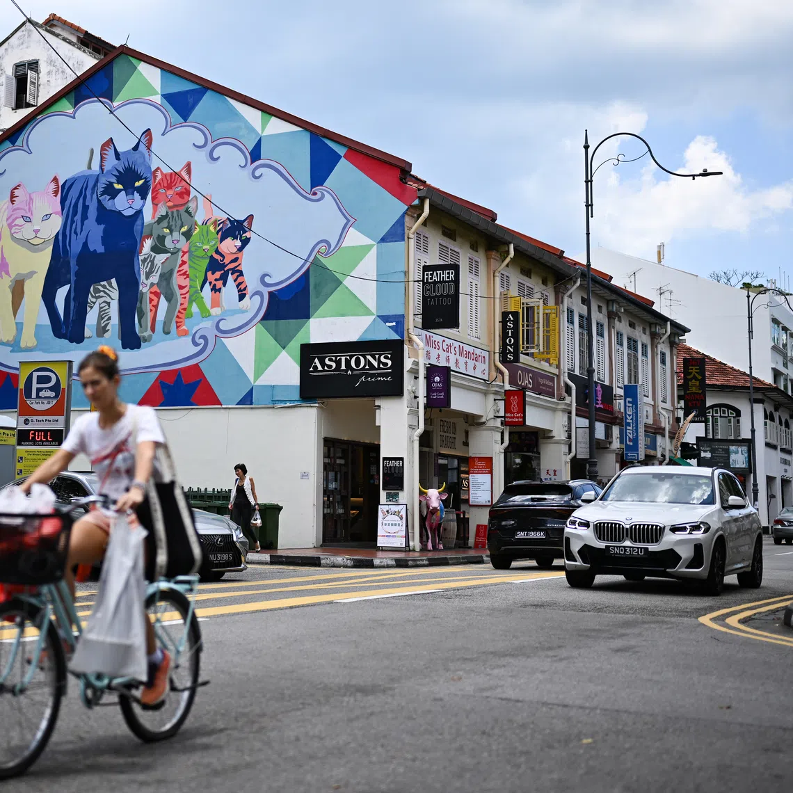 This is the first time an area outside the Central Business District will be off-limits for cars and other vehicles for the annual event.