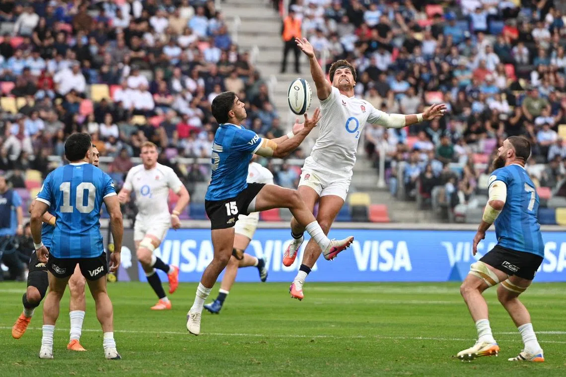 England post statement away victory in niggly clash with Argentina