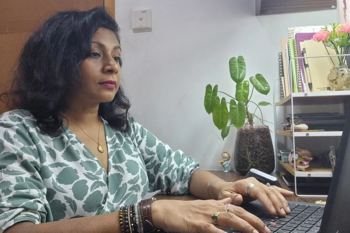 kasthuri gengadaren working at home, return after long career break