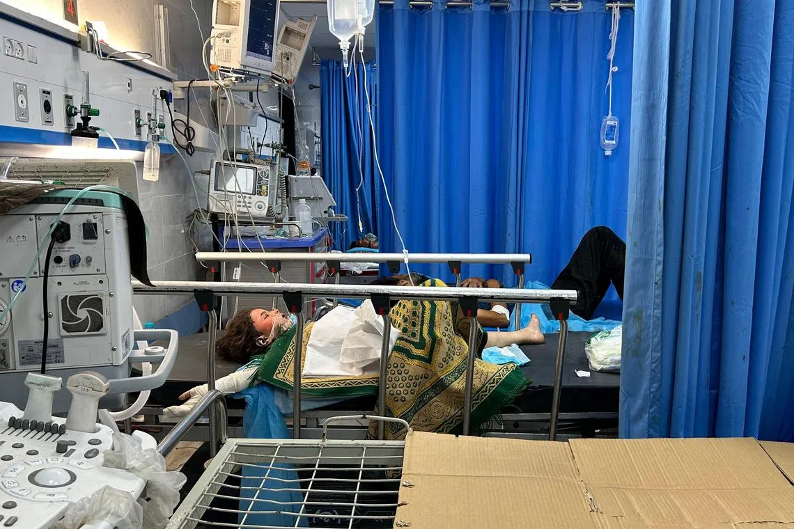 Witnesses have described horrific conditions inside Al Shifa hospital, the largest inside the Gaza Strip.