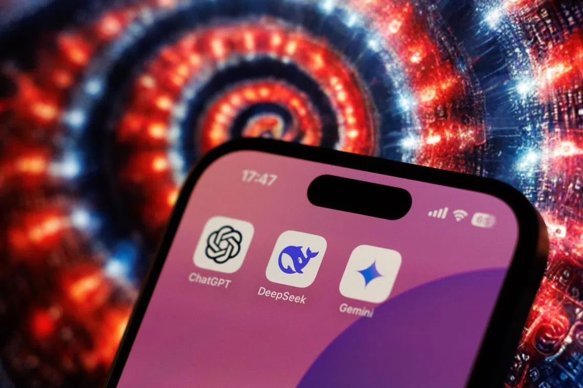 DeepSeek’s latest R1 model, released on Jan 20, was built with just US$6 million (S$8 million) in raw computing power and inferior AI chips.