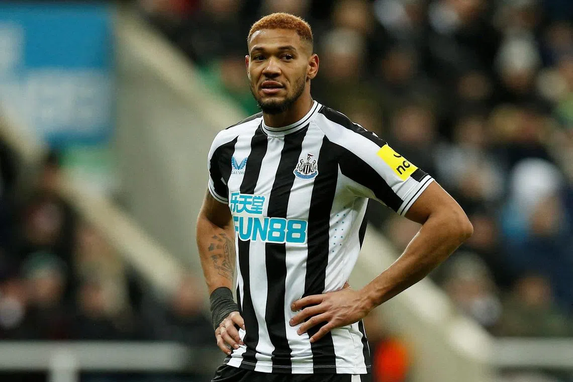 Police arrested Newcastle's Joelinton during the early hours of Thursday, after pulling over his vehicle.