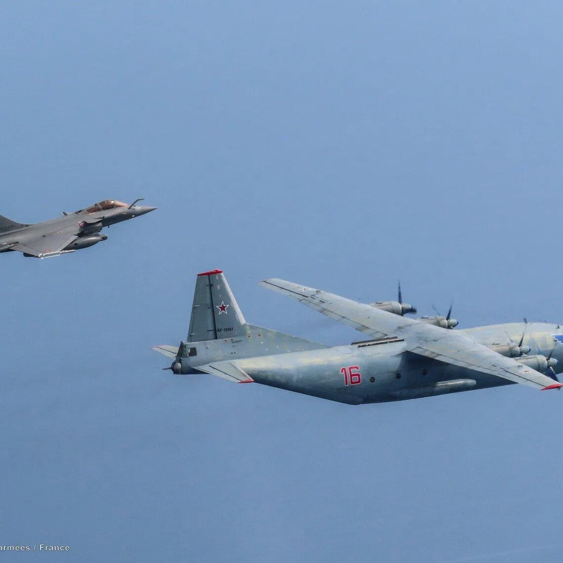 A spokesman described the Russian incursions as a higher-than-usual number of “provocations”.