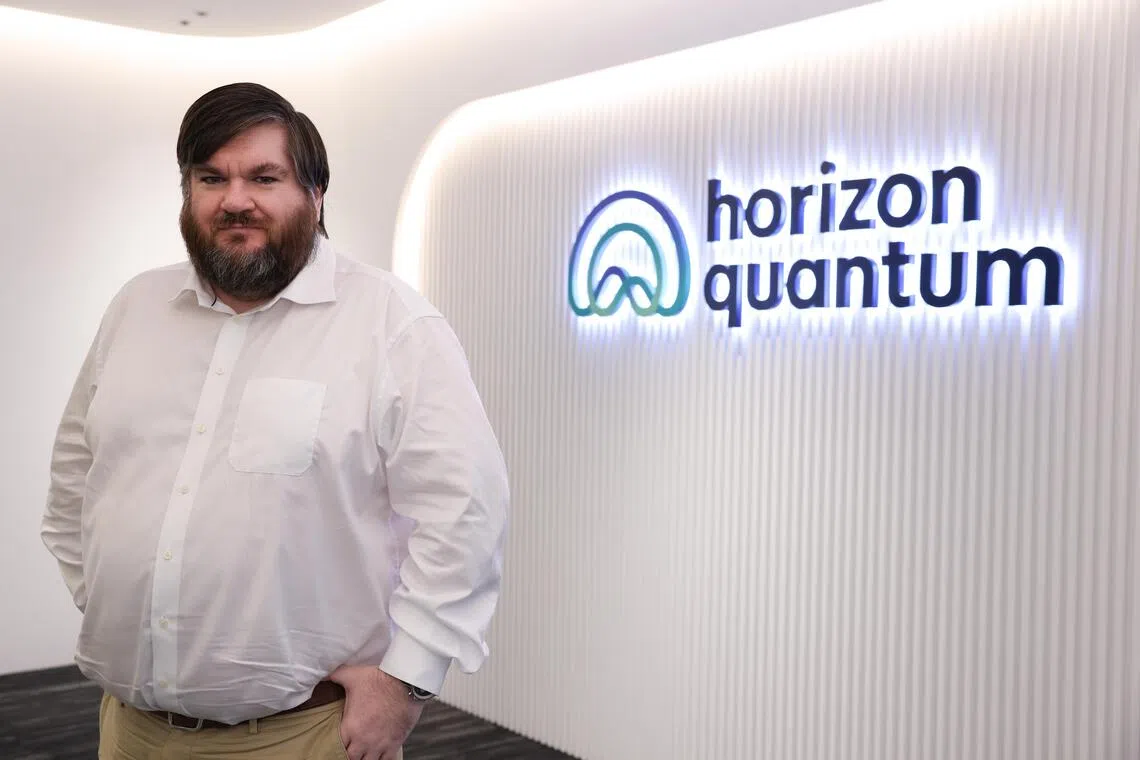 Joe Fitzsimons, CEO of Horizon Quantum.