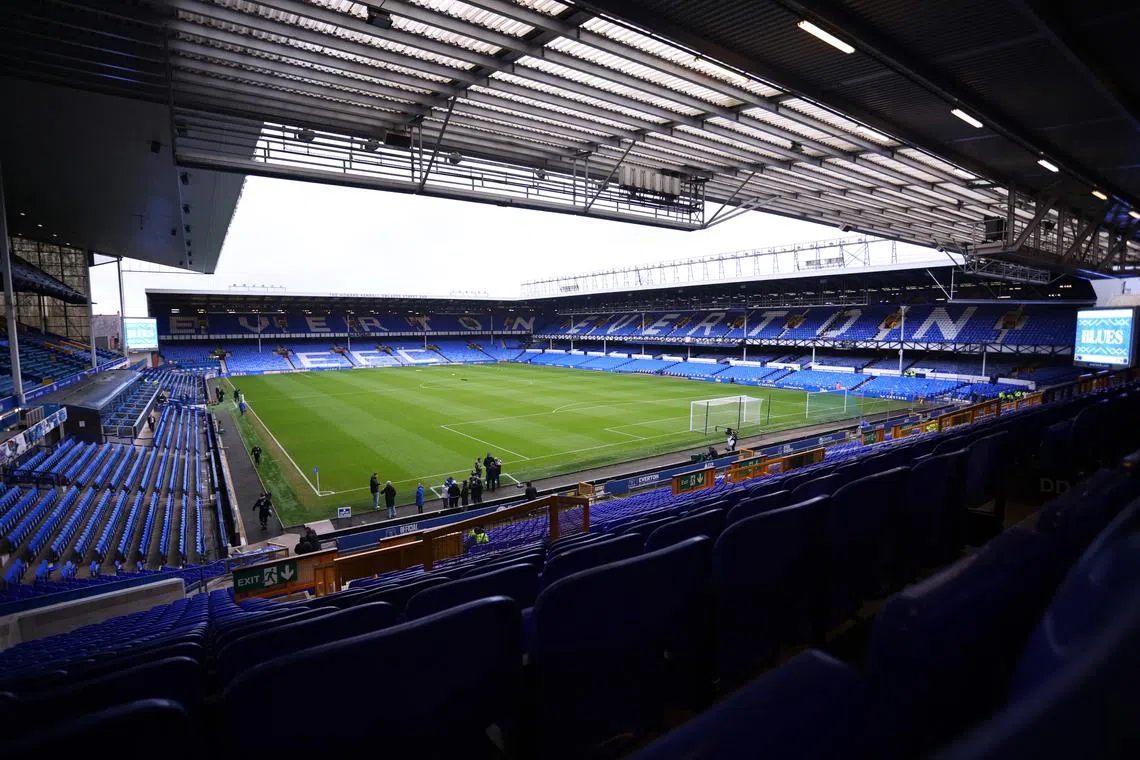FILE PHOTO: Soccer Football - Premier League - Everton v Chelsea - Goodison Park, Liverpool, Britain - December 22, 2024 General view inside the stadium before the match Action Images via Reuters/Ed Sykes/File Photo