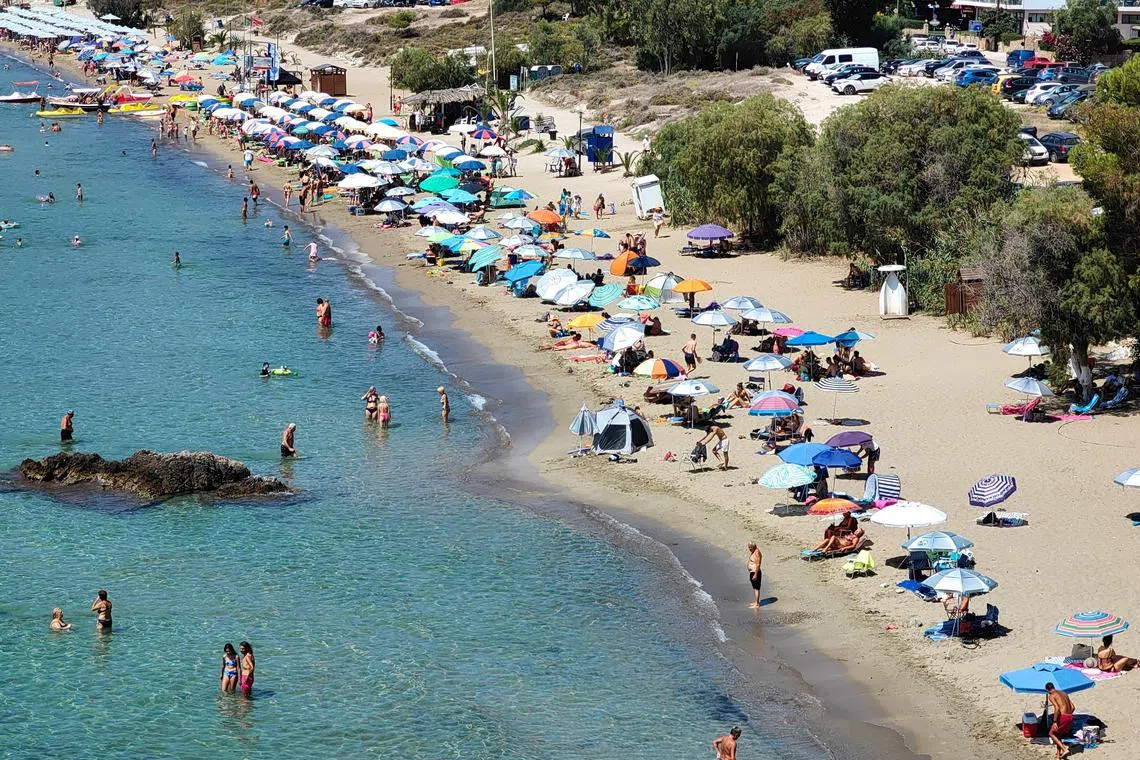 The heatwave engulfing the Mediterranean is set to intensify by July 19.