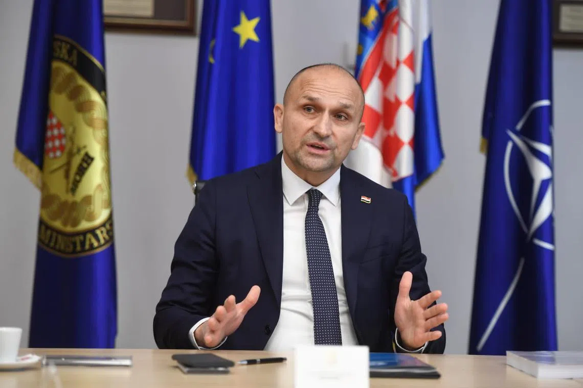 Mr Ivan Anusic, of the ruling Croatian Democratic Union party, received 77 votes from the 151-seat parliament.