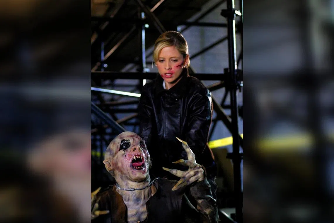 Hit television show Buffy The Vampire Slayer ran from 1997 to 2003 and starred American actress Sarah Michelle Gellar.